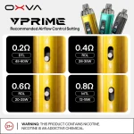 OXVA VPRIME Pod Kit 60W 2600mah