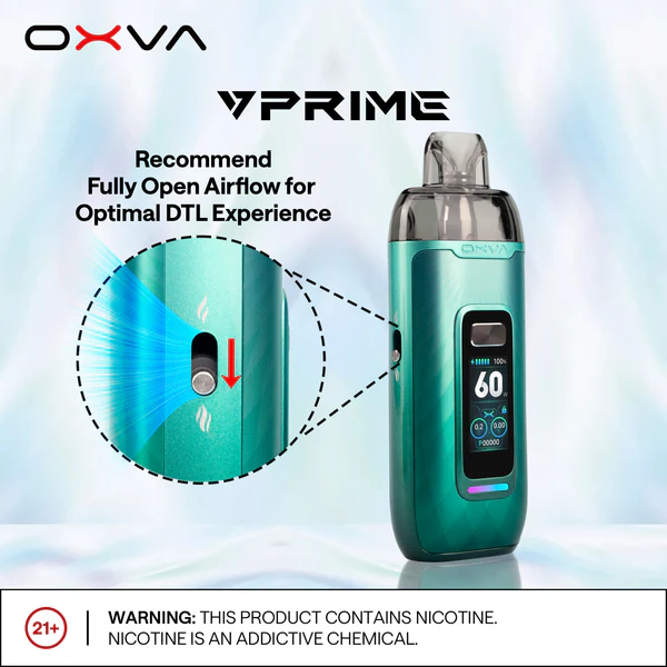 OXVA VPRIME Pod Kit 60W 2600mah